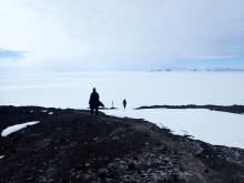 A hike with Anna and Jannes around Observation Hill