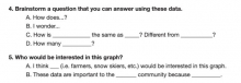 Sample questions from NASA's Data Literacy Cubes