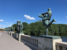 Sculptures in Vigeland Park