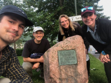 Team poses in Tromsø