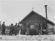 One of Amundsen’s huts