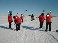 Flagging the route