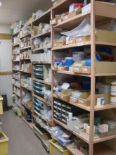 Crary supply room