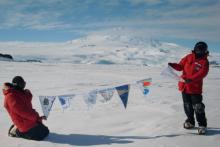 Mt. Erebus flags