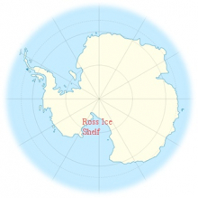 Map of Antarctica 