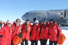 The Weddell seal team  