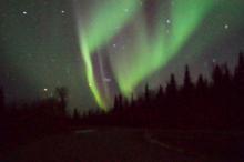 Waves of Aurora Borealis