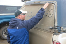 Cory with truck