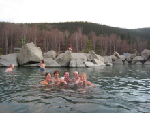 PolarTREC teachers at Chena Hot Springs