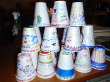 Decorated Cups