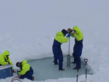 Science Team on the Ice