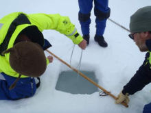 Measuring Sea Ice Thickness