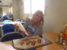 Decorating Christmas Cookies