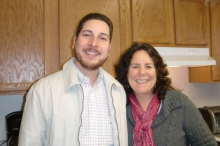 Armando and Janet at the ARCUS main office.