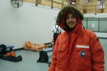 Trying out my USAP red parka.