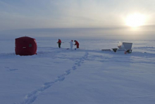 Clean Ice sampling area