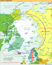 Arctic Region Map