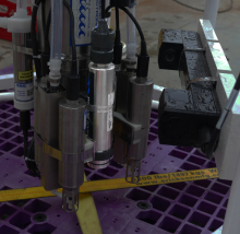 Altimeter on GEOTRACES Sampling Rosette