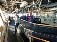 Bridge on USCG Cutter Healy