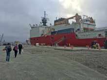 USCGC Healy in Dutch Harbor, AK