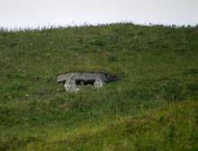 WWII-era bunker overlooking Dutch Harbor