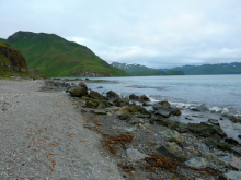 Beach at Dutch Harbor, AK