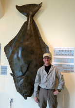 Bill With Giant Halibut