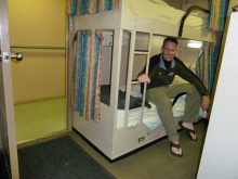 My bunk on the Healy