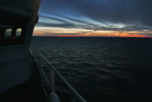 Dawn in the Bering Sea