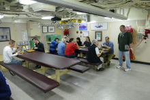 Mess Deck, USCGC Healy