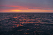 Bering Strait Sunset