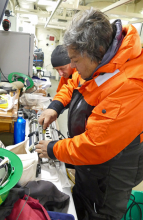 Paul Aguilar & Mark Stephens Repairing Pump