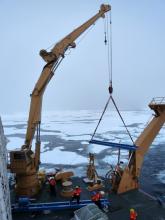 Dismantling Coring Rig Track