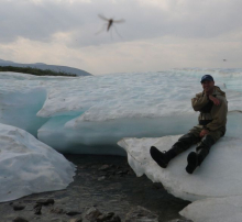 Bruce Taterka on July ice