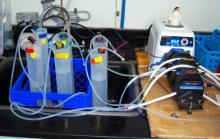 RNA peristaltic pump