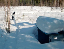 Deep Snow in Late April