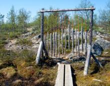 Reindeer Fence Gate