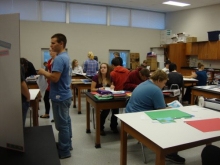 Science in Ohio classes working n Arctic projects