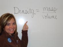 Chantelle and the Density formula