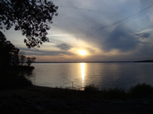 Sunset at Rend Lake