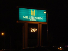 The Millennium Hotel where we ate dinner.