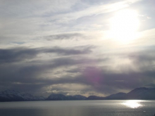 The sun is shining in Seward!