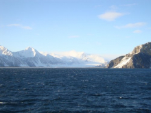 We saw Bear glacier as we left Seward!