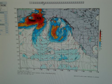 NOAA Weather Imagery - check out the storm we are headed into!