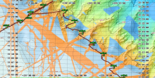 Multi-beam sonar data on the Healy Map Server