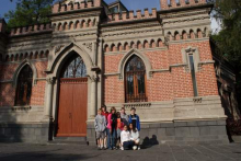 Bottom of Chapultepec Hill at the base of the Castle