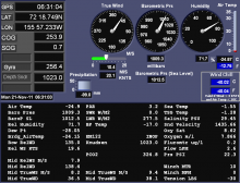 Meteorological display