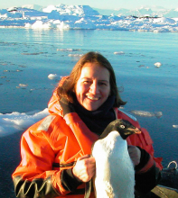 Dr. Ashjian working in the other polar region - Antarctica!