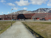 View of UNIS from Main Street 