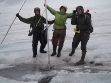 Glacier research.